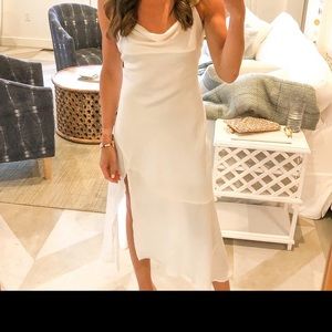 ASTR MAIA MIDI SLIP DRESS